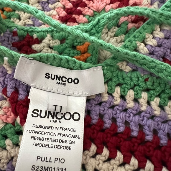 SUNCOO PARIS CROCHET HALTER - Picture 12 of 14